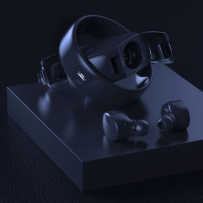 

LYMOC 360 Degree Rotate Wireless Earphone Bluetooth 5.0 Earbuds TWS Stereo Headset Auto fast Pair MIC Handfree for iPhone Xiaomi