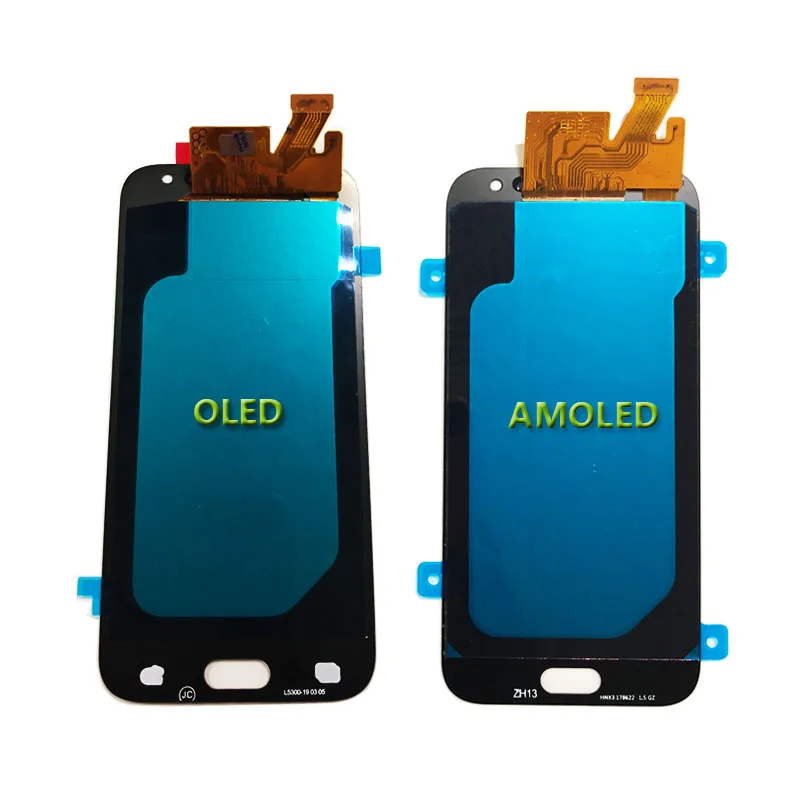 100% супер AMOLED LCD J530 2017 для Samsung Galaxy J5 J530F SM ЖК дисплей сенсорный экран дигитайзер TFT +