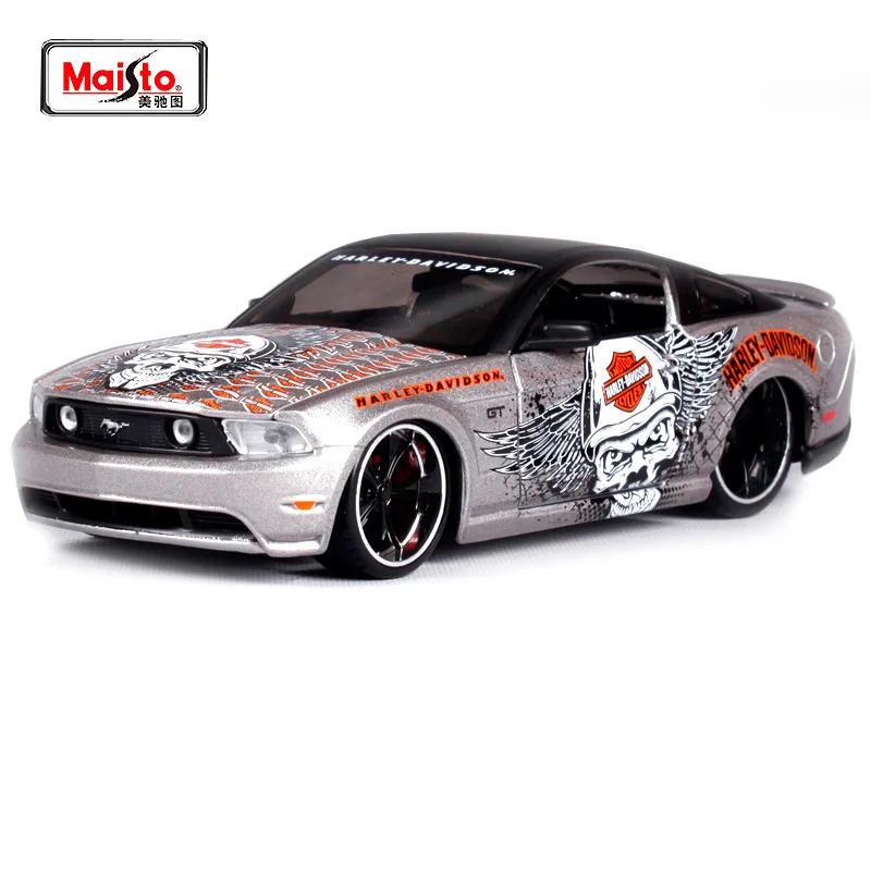 Maisto 1:24 H D 2011 Ford Mustang GT Классический Современный мускул литой модельный автомобиль