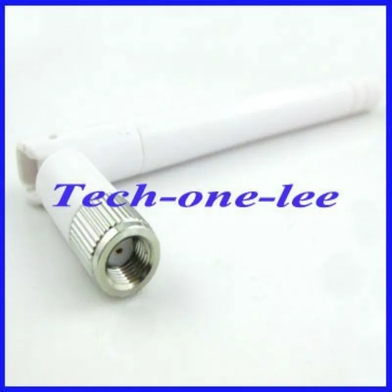 2.4GHz WIFI Antenna 2dBi-3dbi Aerial RP-SMA connector Omni White for Wireless Router Rubber 1pcs