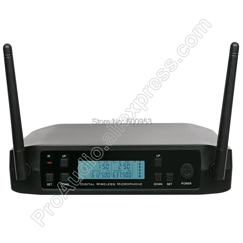 Pro BLX UHF 610 650MHz Регулируемая частота 2 HSP бежевый крючок гарнитура Беспроводная