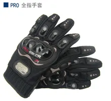 Free shipping, full finger Gloves Protective Gear Performance Black Bike Motorcycle Motorbike moto Racing cycling Gloves M/L/XL