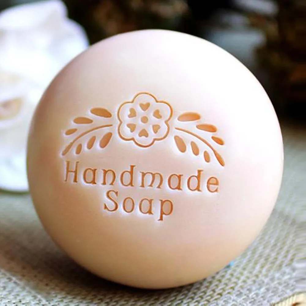 

Handmade Soap Stamp For Soap Making Flower Transparent Stamp With Handle Clear Acrylic Chapter Custom