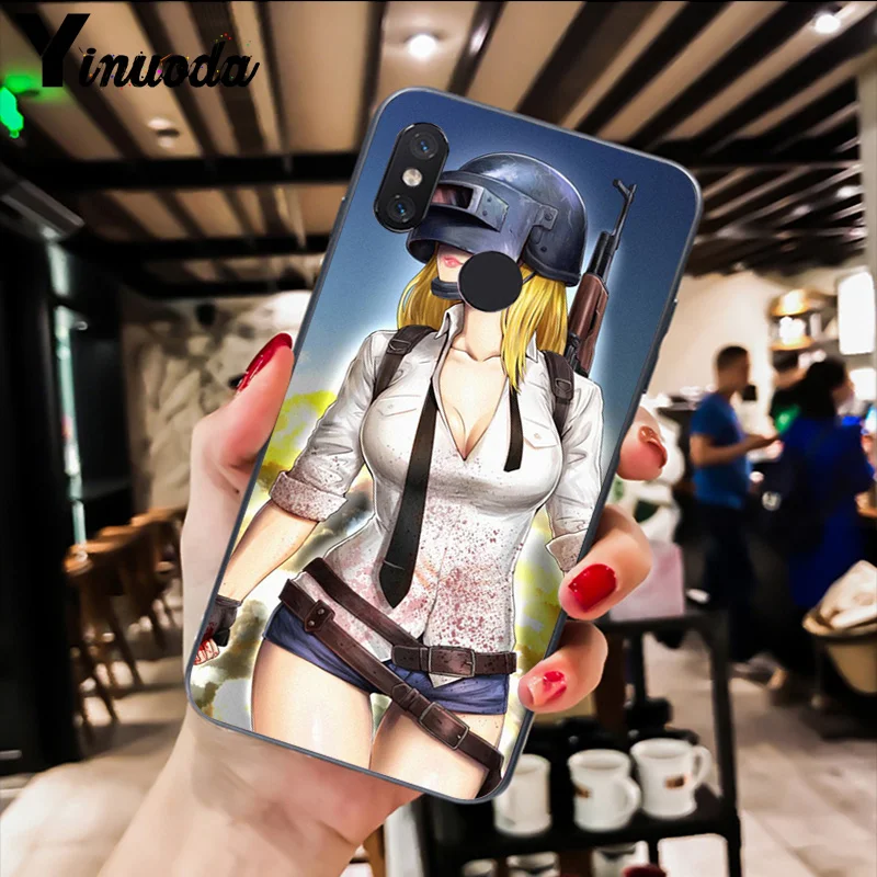 Yinuoda игра Playerunknown's Battlegrounds PUBG PhoneCase для Xiao mi Redm4X 6A 5A 7A Red mi 5 5Plus Note8 8Pro 7 mi A1 A2Lite