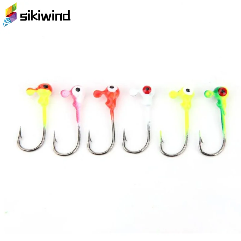 50pcs New Fishing Singe Jig Hooks Lead Head Soft Worm Fishing Tackle Hook 1-10g 50pcs New Fishing Singe Jig Hooks Lead Head Soft Worm Fishing Tackle Hook 1-10g