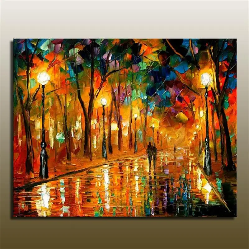 Photo Sur Toile Effet Peinture à L'huile
