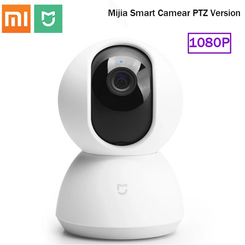 Goedkoop 2018 Nieuwe Originele Xiaomi Mijia Smart Camera IP Camera Camcorder 360 Hoek Panoramisch WIFI Draadloze 1080 p Magic Zoom Night vision