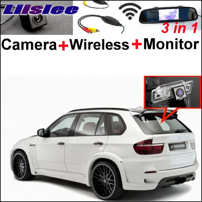 

Liislee 3in1 Special WiFi Camera + Wireless Receiver + Mirror Parking System For BMW X5 E53 E70
