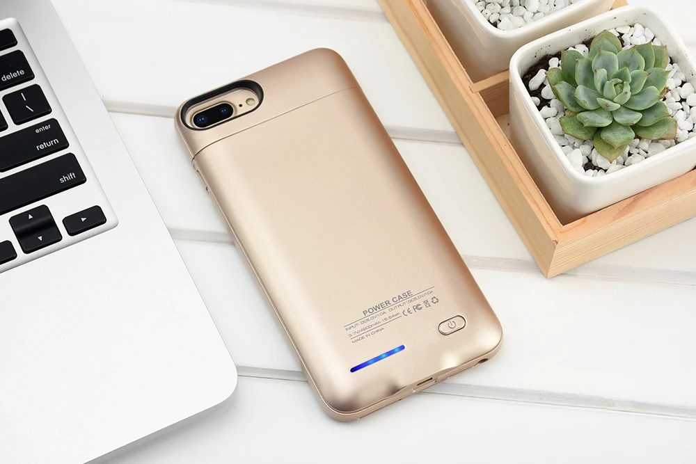 KEYSION 3000/4200mAh Портативный чехол для зарядки для iphone 8 7 6s Plus, внешний аккумулятор, зарядное устройство, чехол для i8 7 6 8P