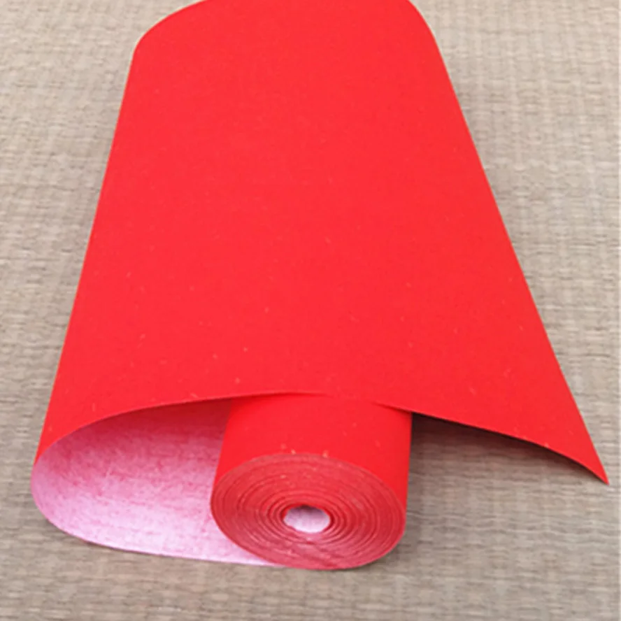 Красная китайская бамбуковая рисовая бумага, рулон для живопись, каллиграфия Xuan рулон бумаги