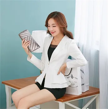 

Hot Sale 2020 New Casual Blazer Slim Suit Quality Women Jacket B181