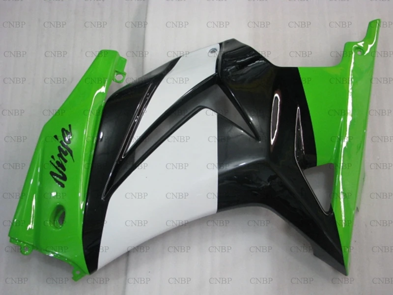 Пластиковые обтекатели для Kawasaki Zx250r 2008 2014 Обтекатели 2013 EX250 2010 зеленый черный
