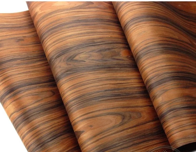 2Pieces/Lot L:2.5Meters Width:60cm Acid Twig Bark Wood Veneer Loudspeaker Shell Veneer(back with nonwoven fabric)