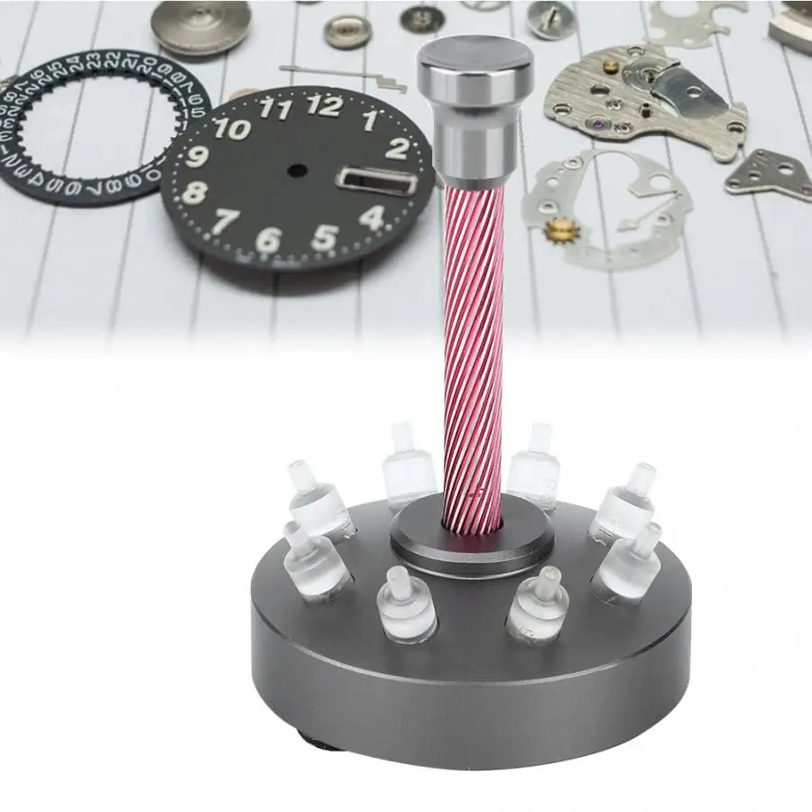 

8 Hole Watch Hand Presser Tool Professional Watchmaking Watch Repairing Tool High Quality Watch Tool For Watchmaker b