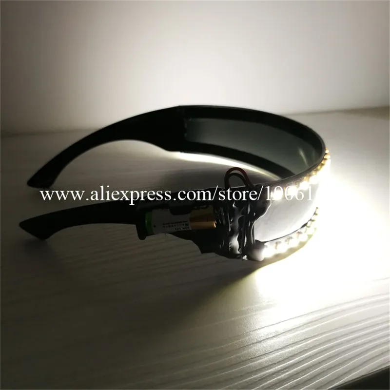Led glasses and gloves01