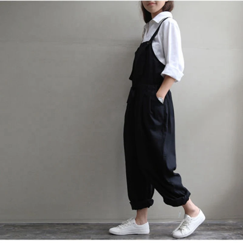 2017 Популярные Модные осенние женские однотонные брюки с поясом широкими