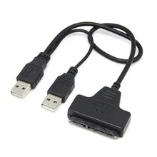 USB 2,0 на SATA USB гаджеты USB жесткий диск 2,5 3,5 адаптер конвертер кабель аксессуары для ноутбуков соединитель SATA