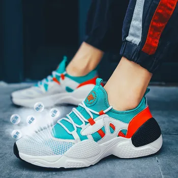 

Sports men's tide shoes men's casual breathable casual canvas men's shoes walking shoes men's shoes factory sales discount