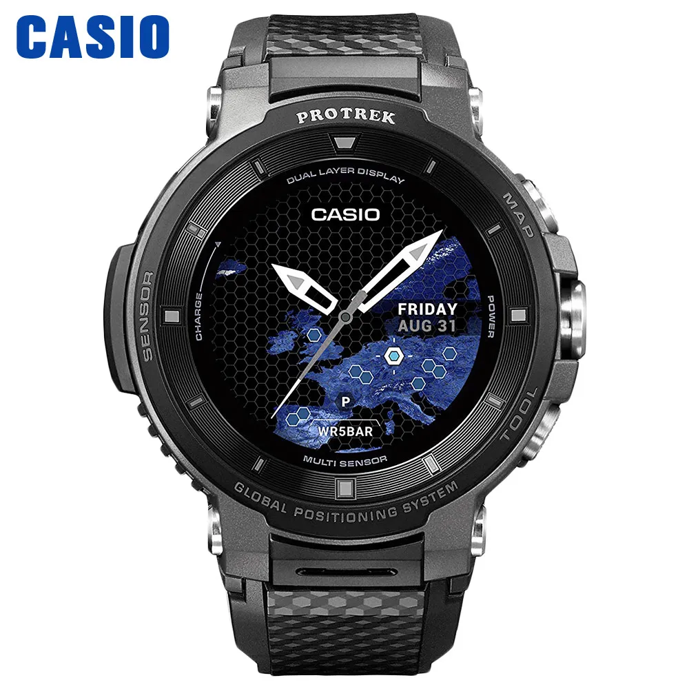 2979.79руб. 49% СКИДКА|Casio Часы мужские g shock люксовый бренд водонепроницаемые спортивные наручные часы Смарт часы кварцевые часы мужские s часы GPS Смарт Мониторинг Сенсорный Экран Bluetooth IOS Android Фитнес Трекер Wrisatband relogio-in Смарт-часы from Бытовая электроника on AliExpress