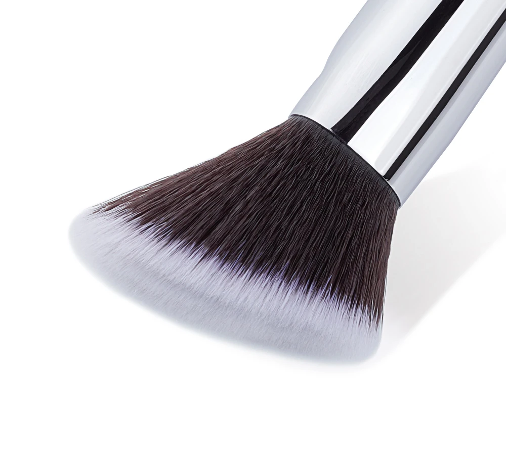 Jessup 1 шт. одинарная Кисть для макияжа Высококачественная профессиональная волоконная щетка для волос с деревянной ручкой для плоских углов-089