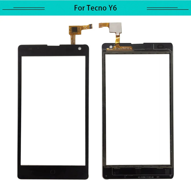 Протестированная 5 шт. сенсорная панель для Tecno Y6 сенсорный экран дигитайзер