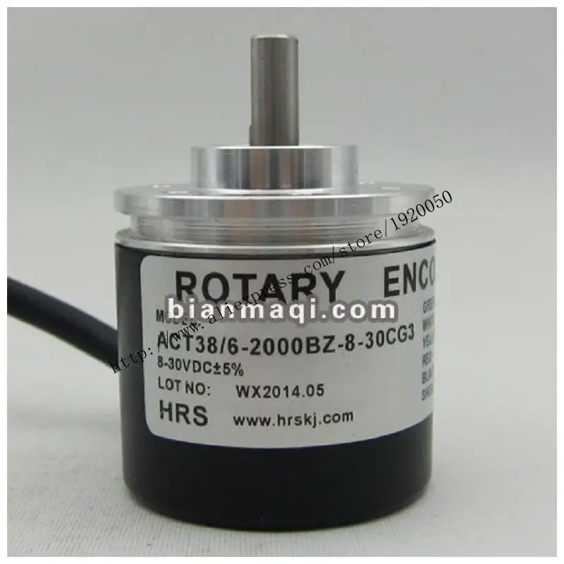 

Hot spot ACT38 / 6-2000BZ-8-30CG2 2000 line rotary encoder solid shaft 6mm