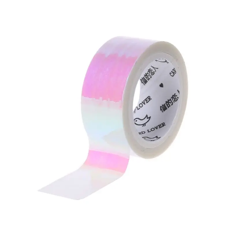 5m Rhythmic Gymnastics Decoration Holographic RG Prismatic Glitter Tape Hoops Stick