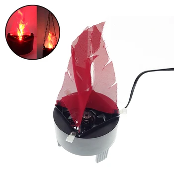 

LED Hanging Fake Flame Lamp Torch Light Fire Pot Bowl Festival Event Party Decor Halloween Supplies US UK EU Plug Support