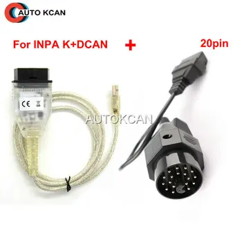 

OBD2 to OBD1 adapter 20 pin Connector INPA k dcan 20pin for e46 e39 e90 e60 f30 e36 X6 X5 Z3 OBD2 16 Pin Car Diagnostic Cable