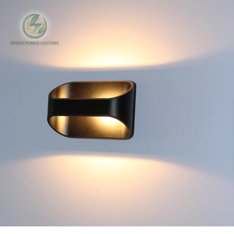 Modern fashionable surface wall mounted up down led wall lamp,wall corridor light led 5W