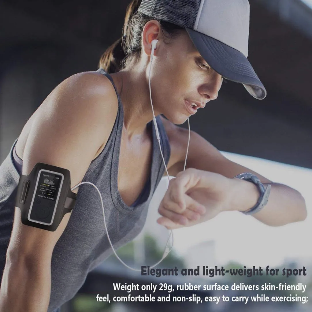 

for wearable devices2018 Fashion Portable MP3 Lossless Sound Music Player FM Recorder for relogio inteligente （not included)