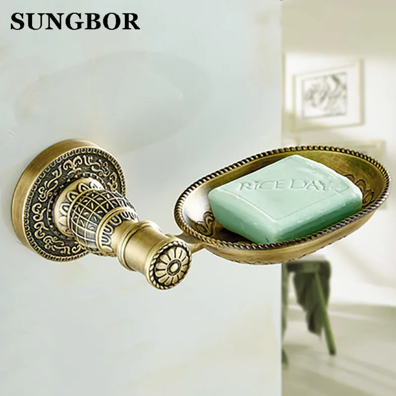 Luxury antique bathroom soap dishes,all copper retro copper soap dish