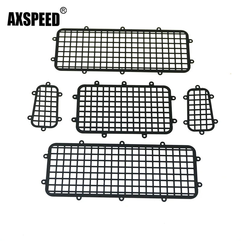

5pcs/set High-ended TRX4 Metal Window Mesh Protective Net for 1/10 RC Crawler Ca r Traxxas Trx-4 Trx 4 Upgrade Parts