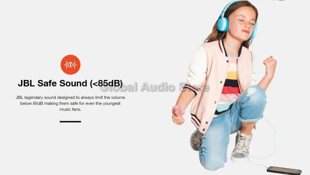 Jbl jr300 com fio fone de ouvido