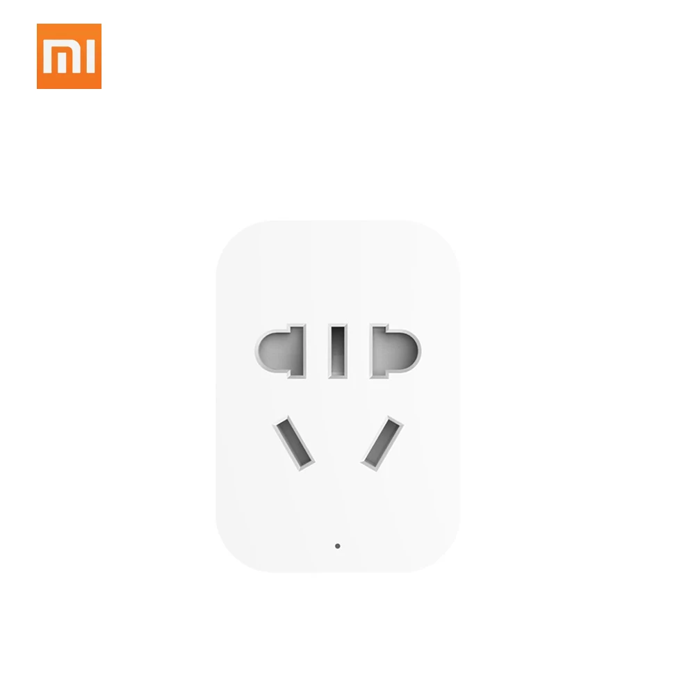 

Original Xiaomi Mijia Smart Socket Mi Zigbee WiFi APP Wireless Control Switches Power Charger Work with Gateway