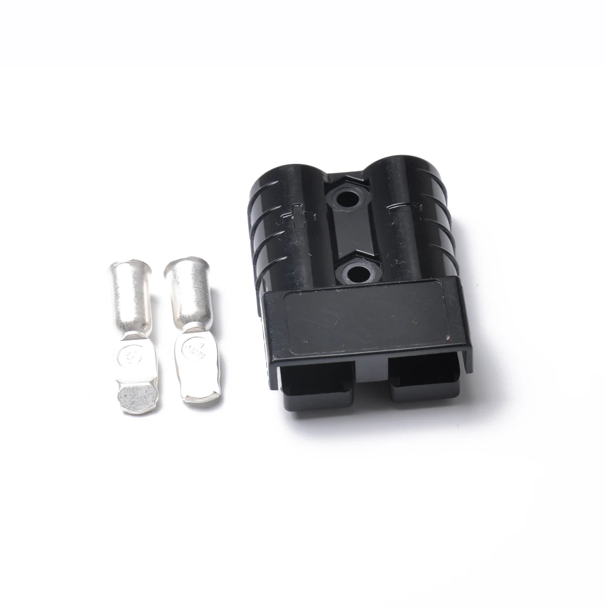 Универсальный 10-12 AWG 50A Батарея подсоединяемая разъем драйвер plug электронные компоненты для вилочный погрузчик трейлер лебедки(черный