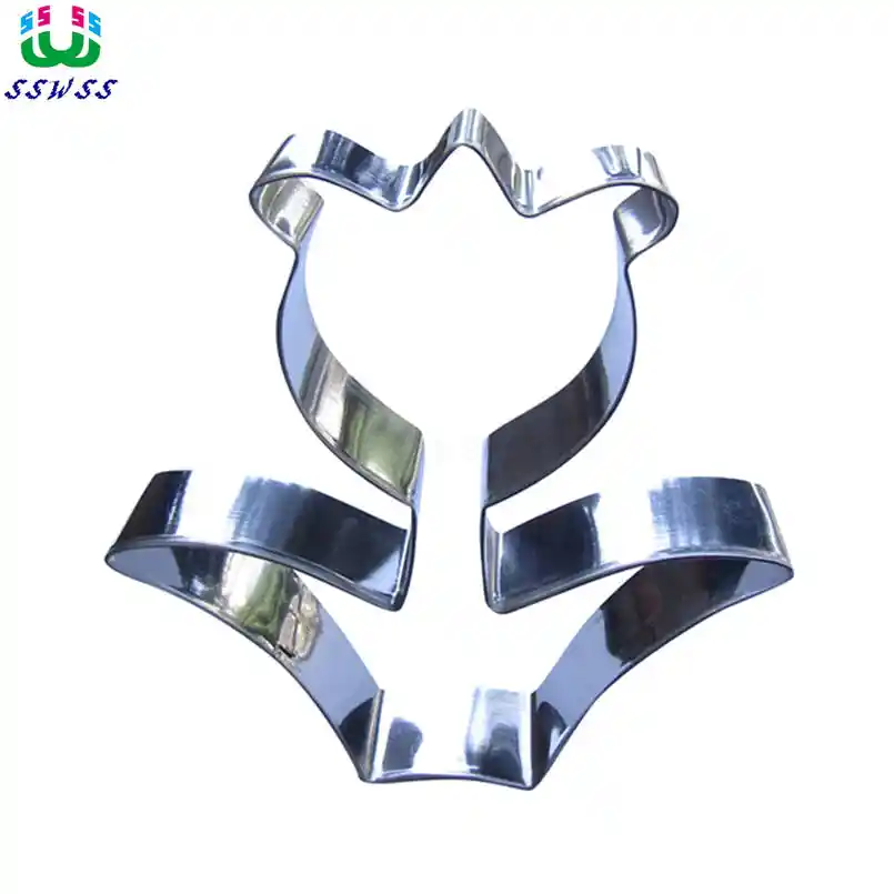 Ferramentas Forma de Decoração Do Bolo Fondant Cortadores Tulip Buds, Belas Flores Biscoito Moldes de Cozimento, a Venda Directa