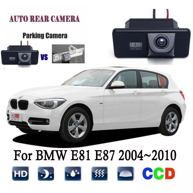 

Rear View Camera For BMW E81 E87 2004~2010 CCD Night Vision Backup camera/license plate camera Original hole camera