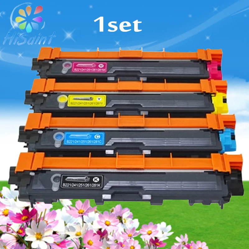 Hisaint для brother TN221 TN245 TN241 251 картридж порошковой коробки совместимый с HL-3140CW