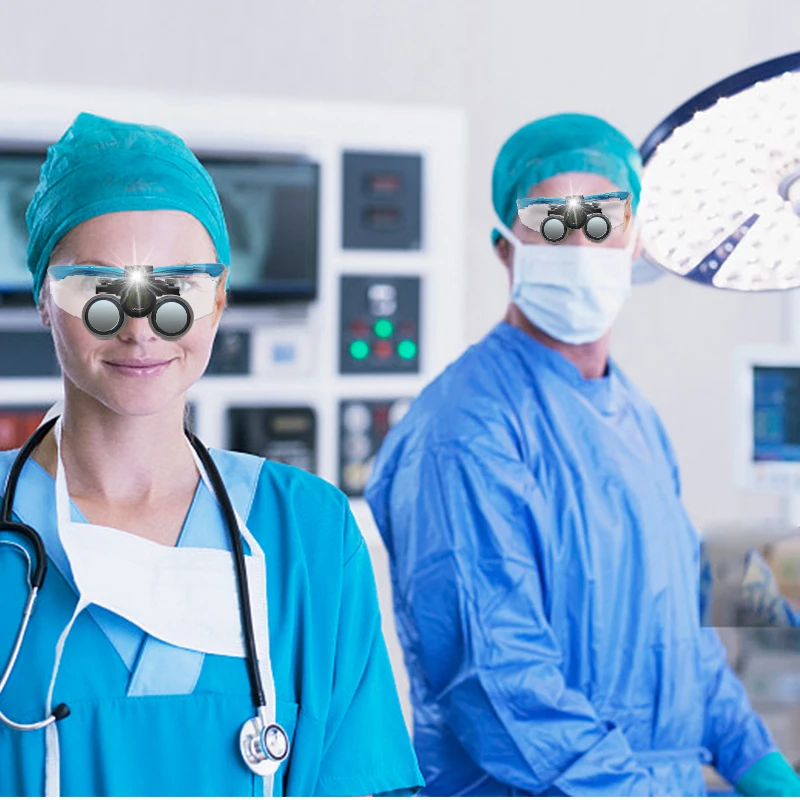 2.5X/3.5X Magnification Binocular Dental Loupe Surgery Surgical