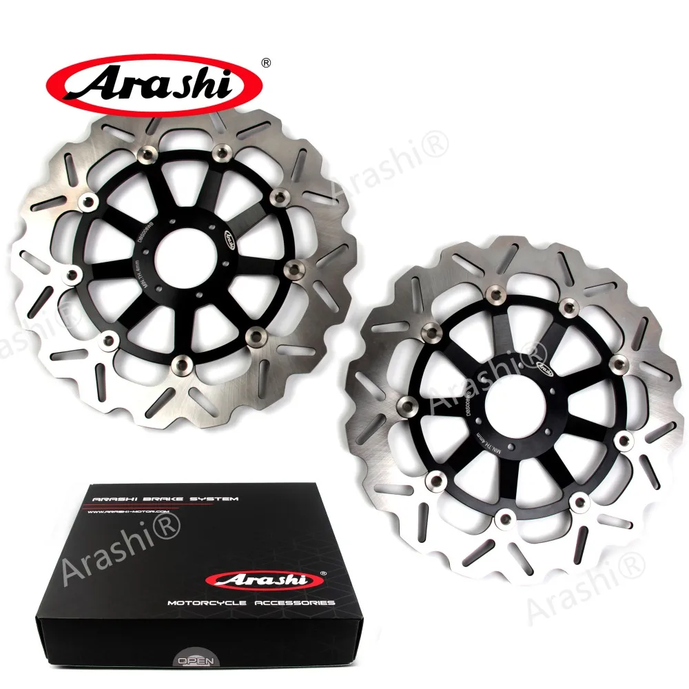 Arashi 2 шт. для HONDA VFR750F VFR 750 F 1994 1995 1996 1997 плавающие CNC передние тормозные диски 296 мм