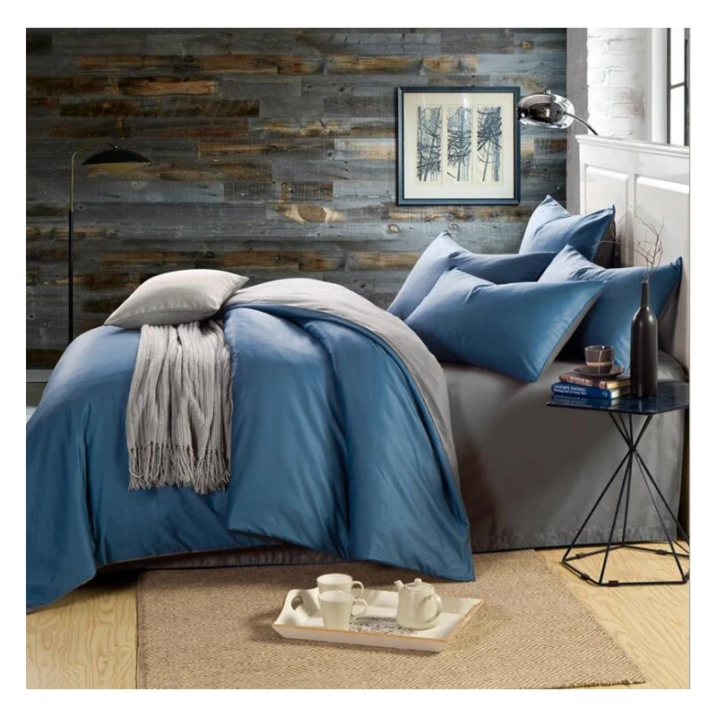 

Simple DUVET COVER SET bed skirt Pillow Case LUXURY QUILT SETS DUVETS COVERS SINGLE DOUBLE SUPER Queen King Size Bed Sets