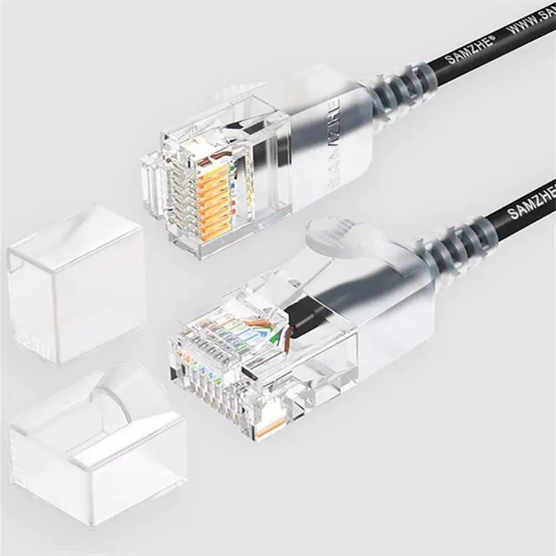 

Cat6A Ultrafine Ethernet Patch Cable - Slim RJ45 Computer,PS2,PS3,XBox Networking