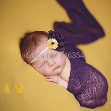 7 шт./лот 150 см х 40 см эластичная вязаная пеленка детское одеяло из искусственного волокна реквизит для фото новорожденных реквизит фон одеяло из искусственного волокна