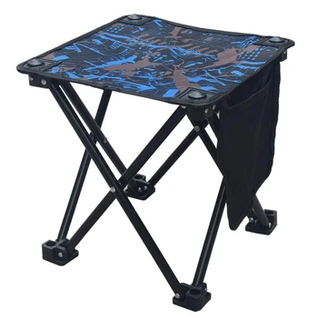 

TOP!-Portable Camping Stool Small Folding Camp Chair With Carry Bag For Fishing Hiking Gardening Beach
