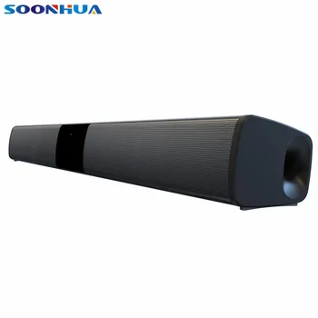 

SOONHUA BS28B Wireless Bluetooth 4 Speaker 3D Stereo Surround Sound TV Home Theater Soundbar Subwoofer Support TF Card With RCA