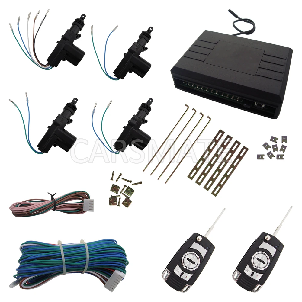 

Remote Central Door Lock System With Flip Key Remote Controls Many Key Blanks Are Selectable Suitable For All 12v Cars