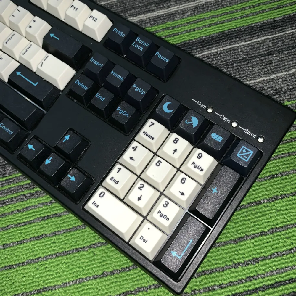 PBT 5 лицо Сублимация Keycap выделенная механическая клавиатура вишня высота клавиатуры колпачки для ключей