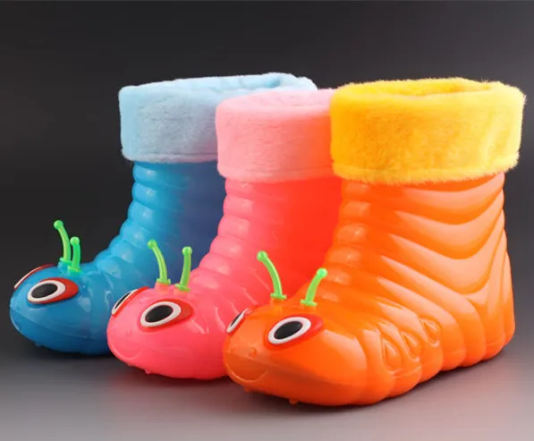 Image Cartoon Caterpillar Rubber Rain Boots Children,Girls Kids Rain Boots,Boys Baby Rain Boots,Water Shoes Toddler,Infantil