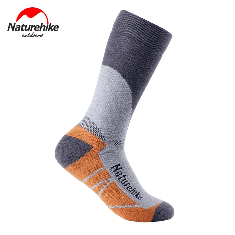 NatureHike Men's Outdoor Socks Quick-Drying Women Sport Socks Winter Thermal Socks For Men Women Snow Peak Hiking NH15A015-W